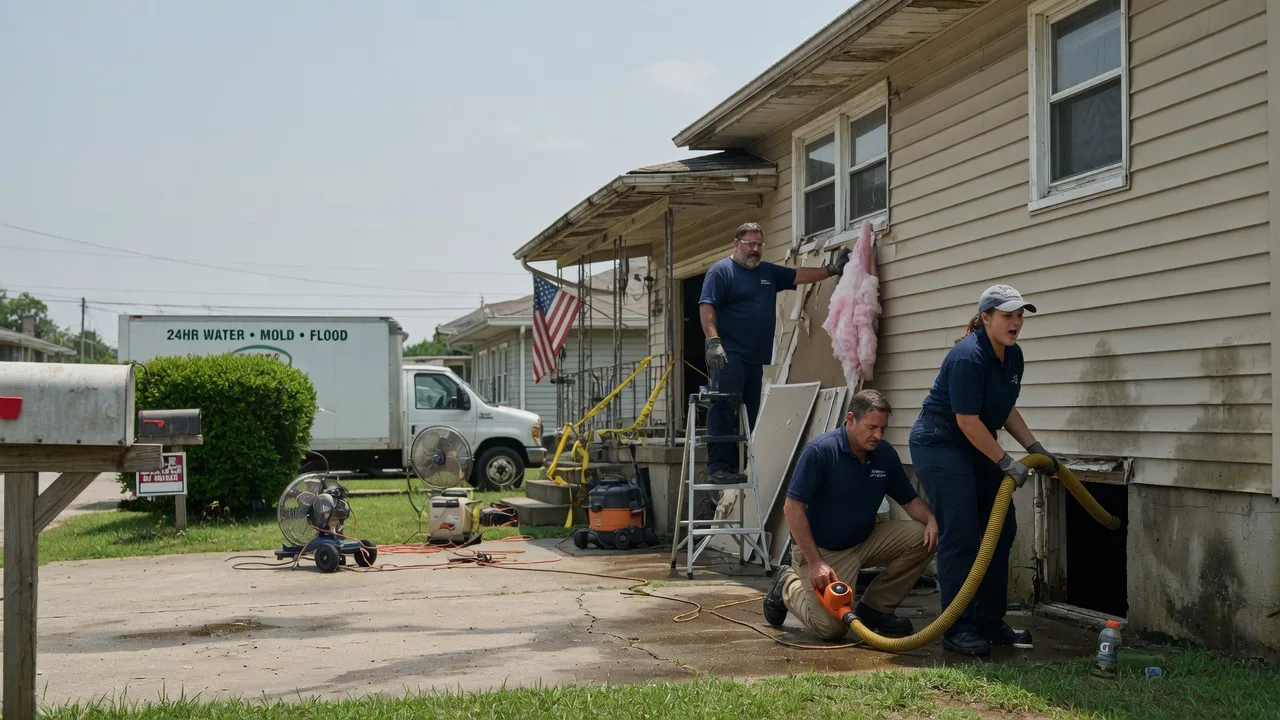 Water Damage Repair in Clarksville, PA near me
